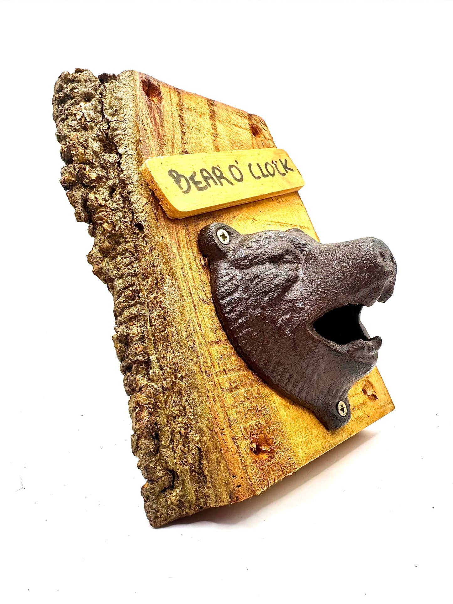 bear o'clock bottle opener