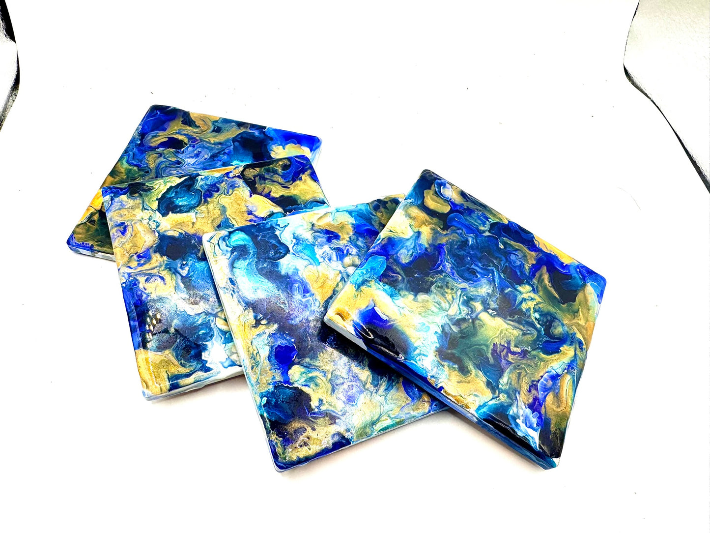 blue coaster