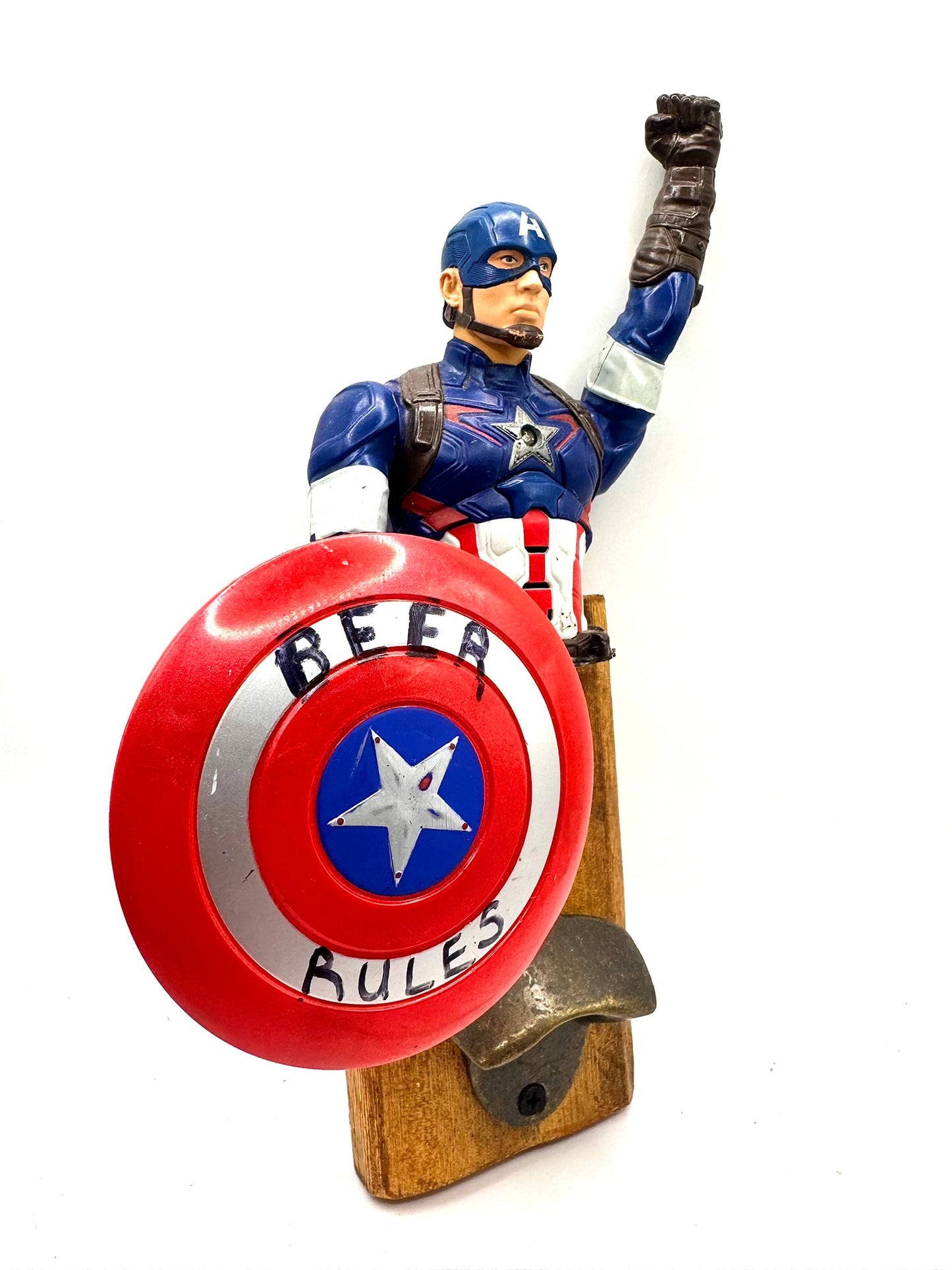 captain America bottle opener