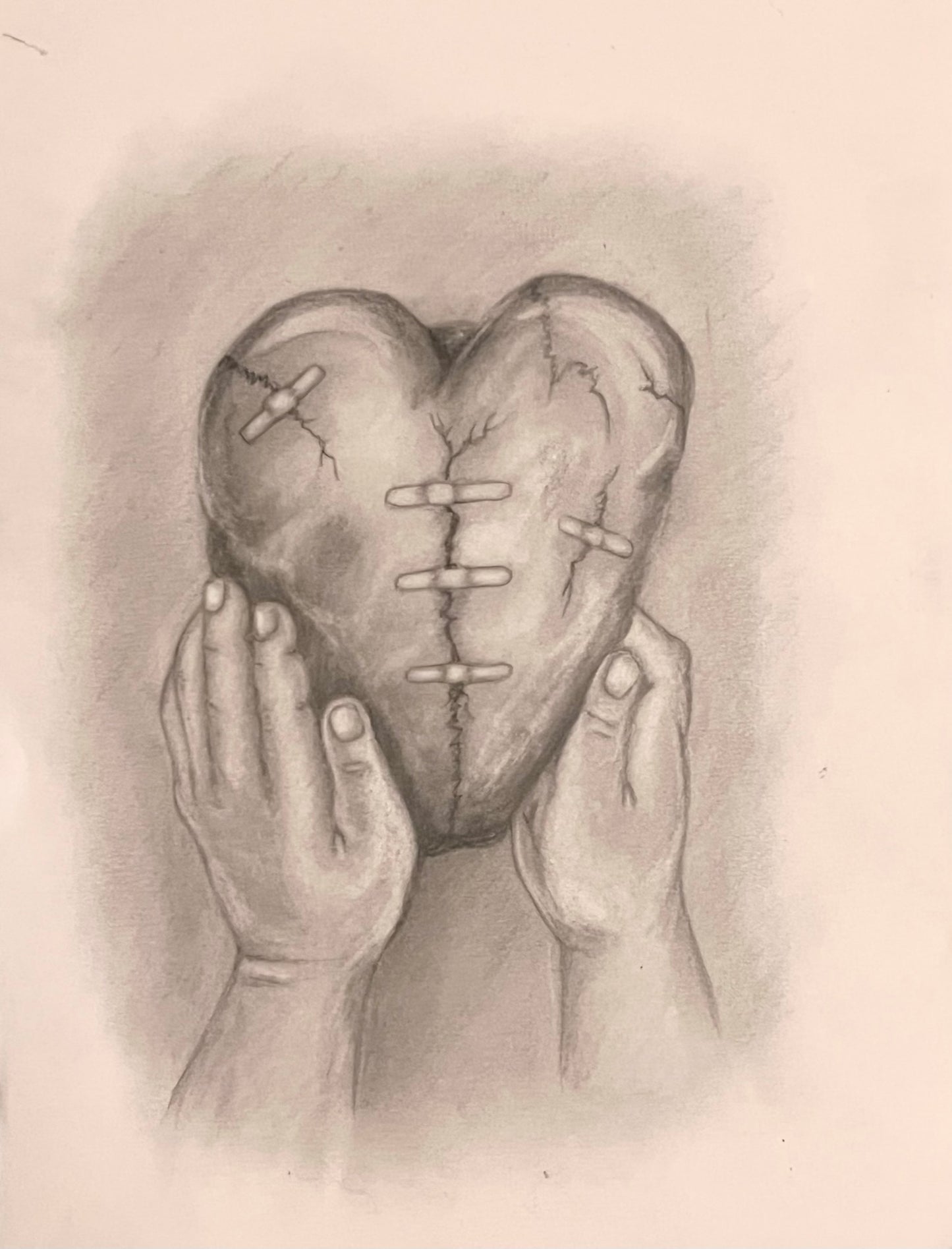 A childs healing hands