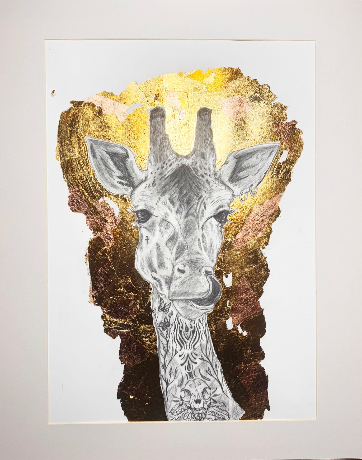 Tattooed Giraffe
