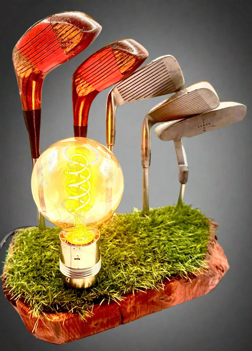 Vintage Golf club Lamp