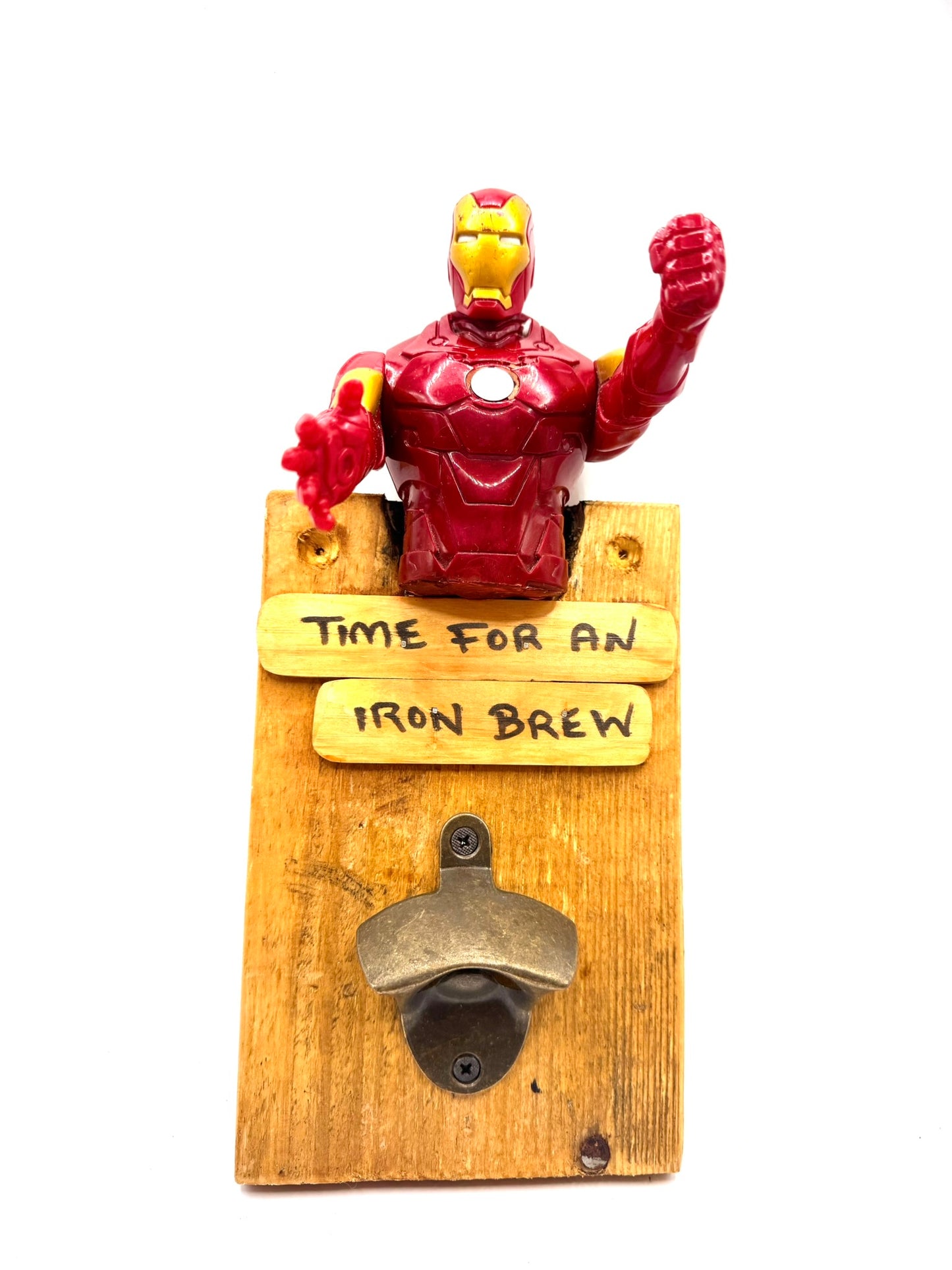 Iron man bottle opener