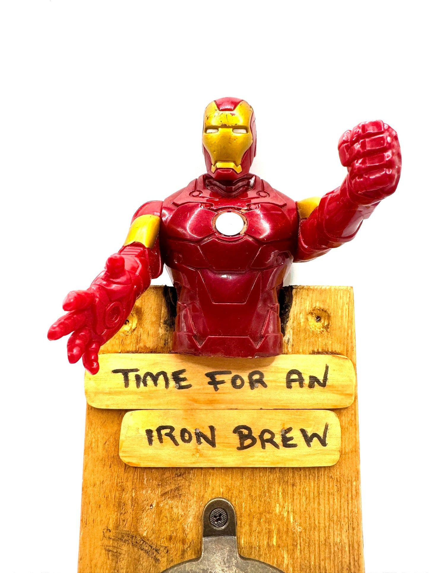 Iron man bottle opener