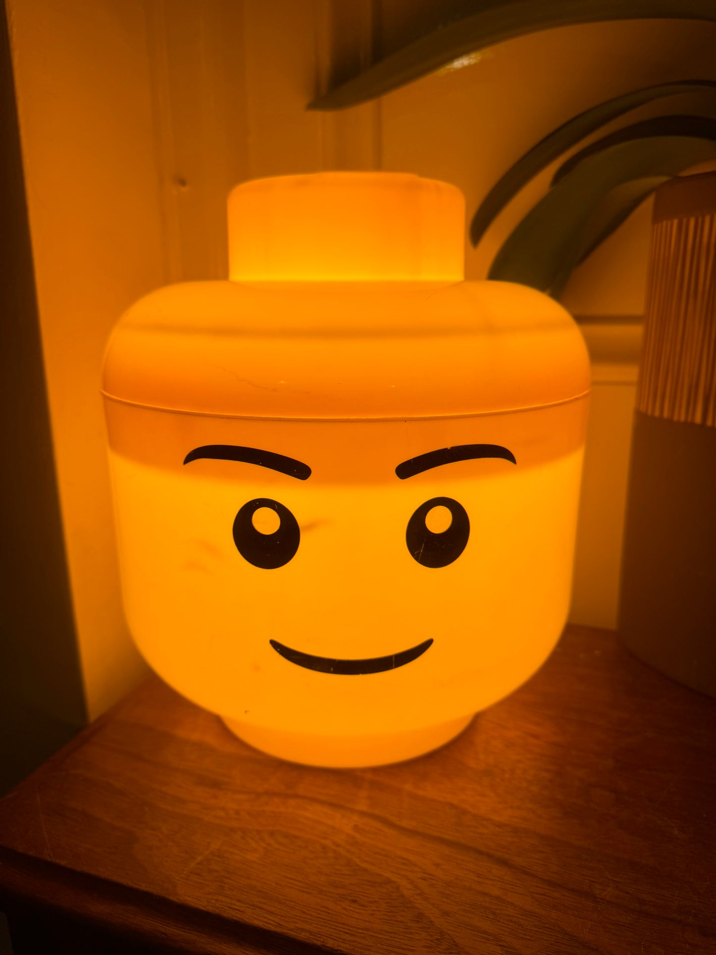Lego head lamp