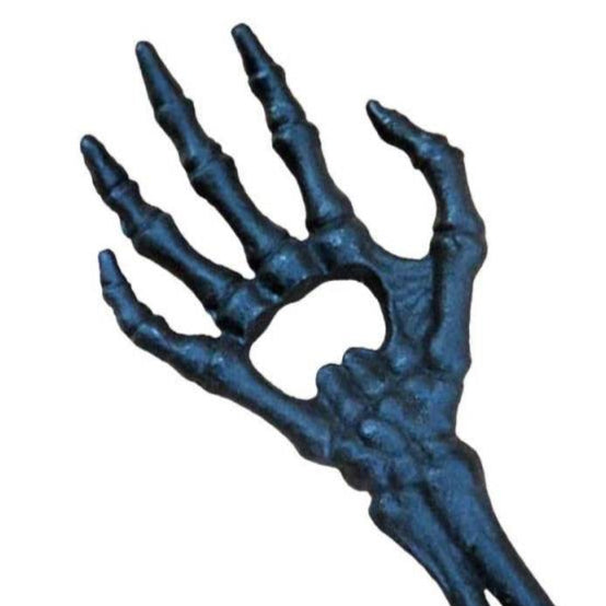 skeleton hand bottle opener