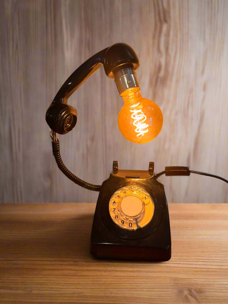 Vintage Rotary Telephone Lamp