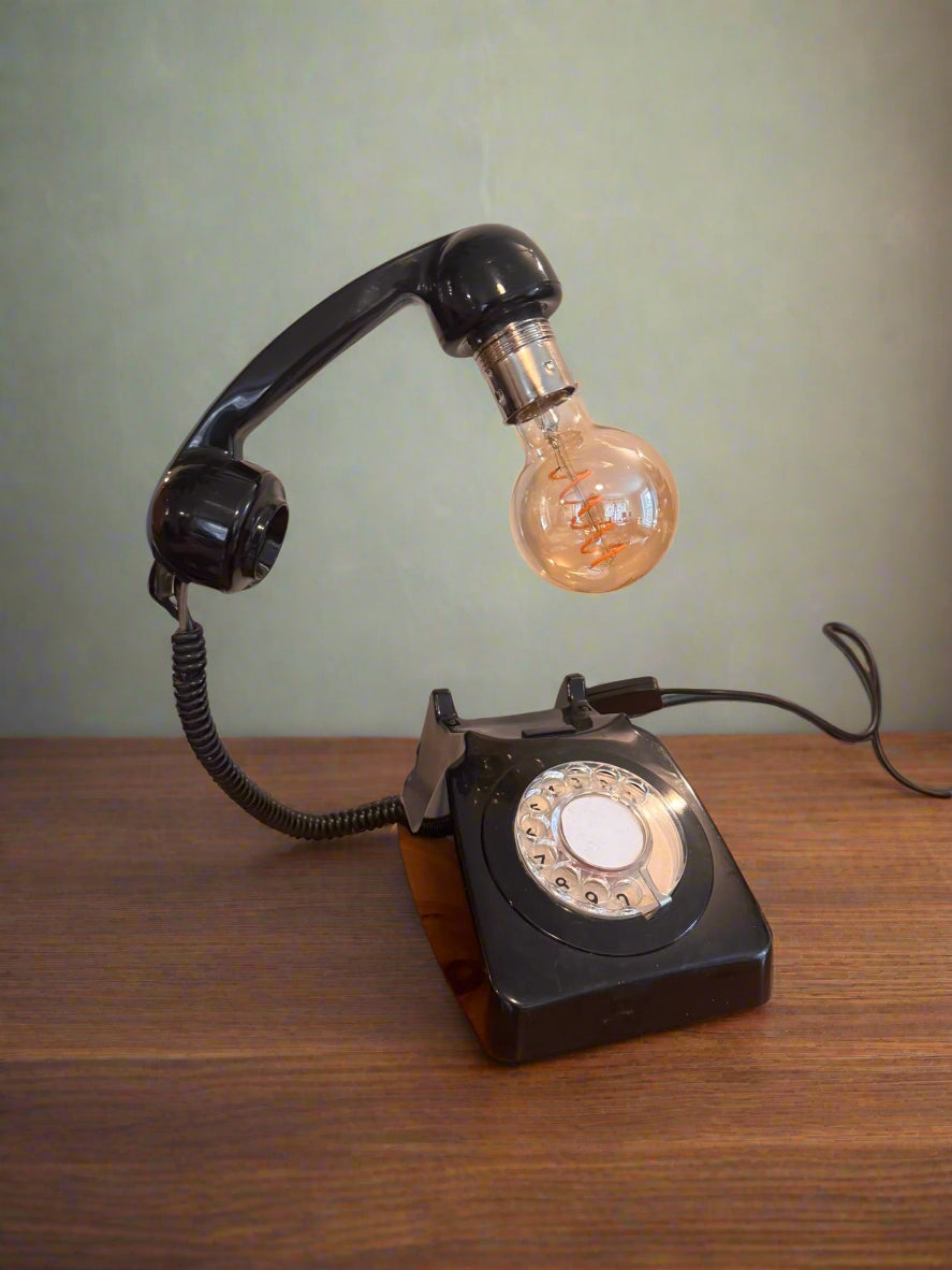 Vintage Rotary Telephone Lamp