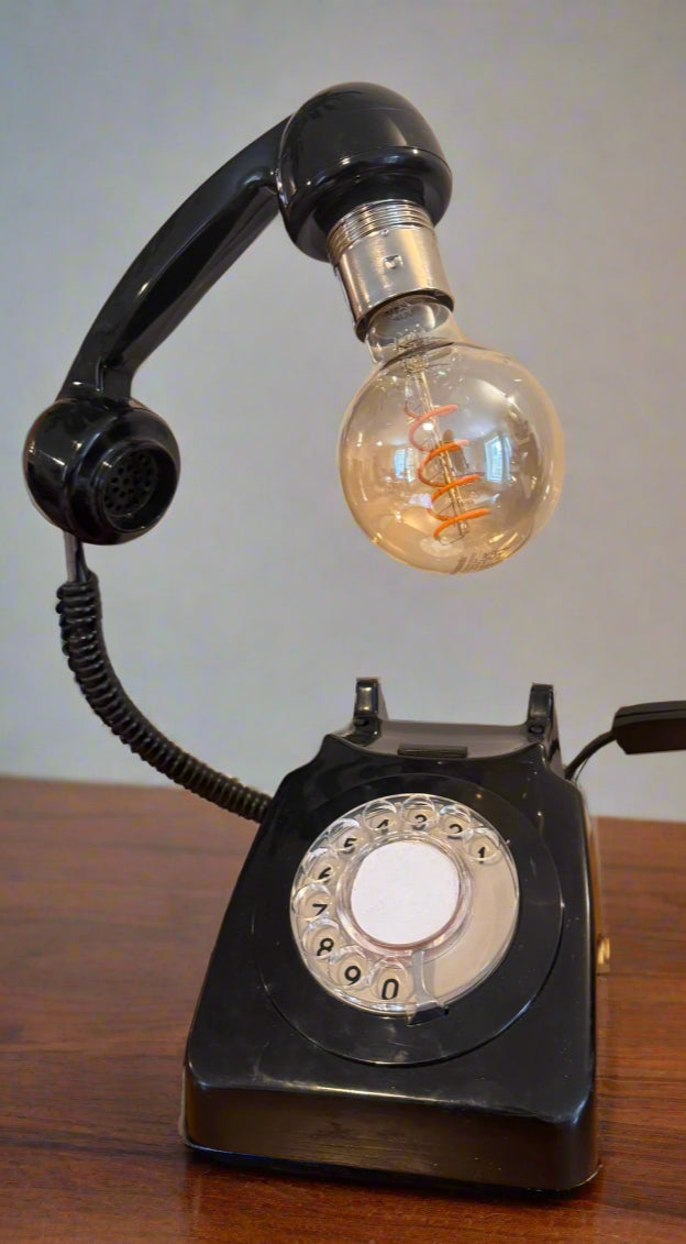 Vintage Rotary Telephone Lamp
