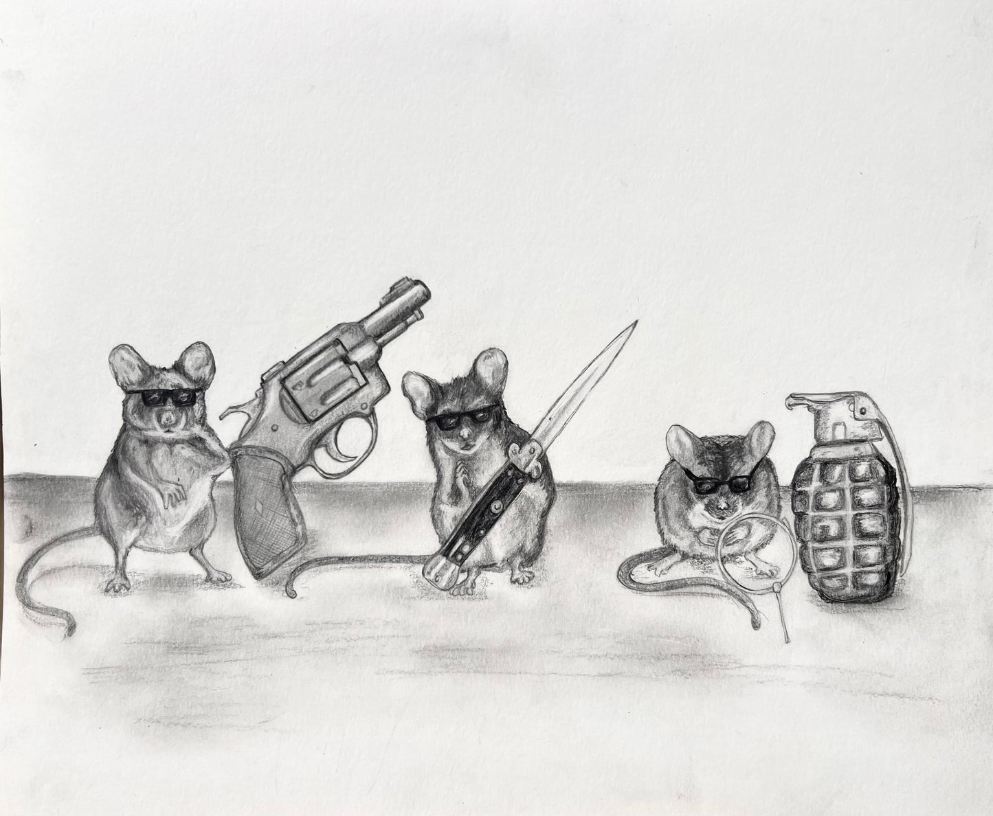 Three blind mice you don't want to mess with
