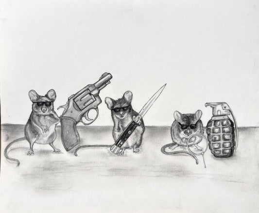Three blind mice you don't want to mess with