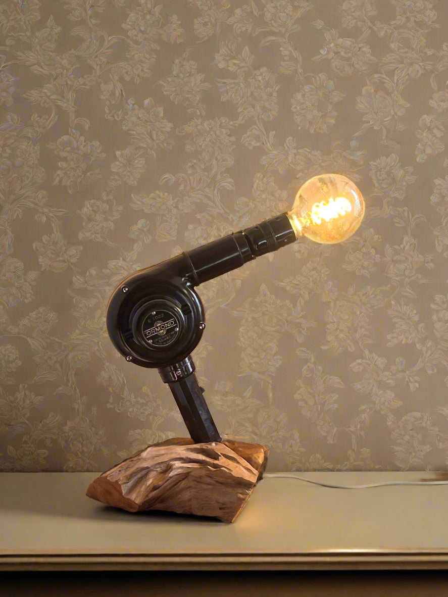 Hair dryer Lamp